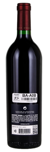 2022 Opus One Overture