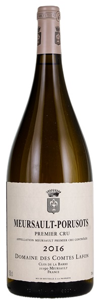 2016 Comtes Lafon Meursault Porusots, 1.5ltr