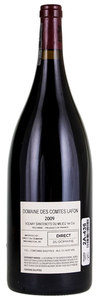 2009 Comtes Lafon Volnay Santenots du Milieu