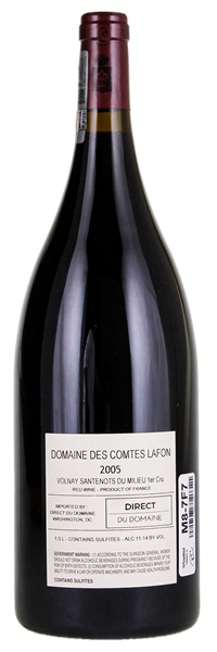 2005 Comtes Lafon Volnay Santenots du Milieu