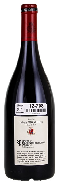 2021 Robert Groffier Bonnes Mares