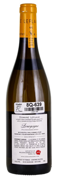 2021 Domaine Leflaive Bourgogne Blanc, 750ml