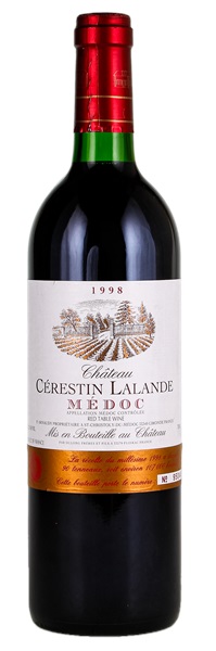 1998 Château Cerestin La Lande, 750ml