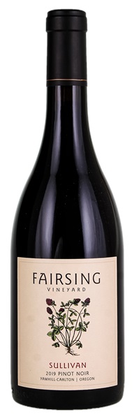 2019 Fairsing Vineyard Sullivan Pinot Noir, 750ml