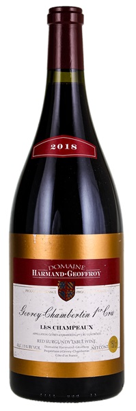 2018 Harmand-Geoffroy Gevrey-Chambertin Les Champeaux