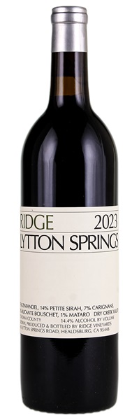 2023 Ridge Lytton Springs
