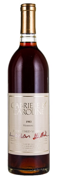 1983 Gabriele y Caroline Botrytised Semillon