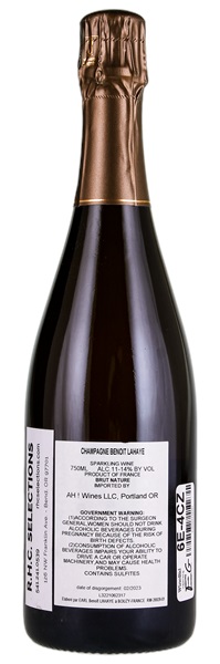 N.V. Benoit Lahaye Brut Nature, 750ml