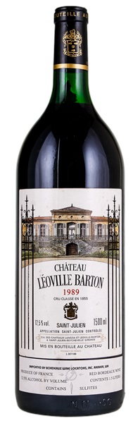 1989 Château Leoville-Barton, 1.5ltr