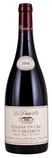2008 Domaine de la Pousse d'Or Volnay En Caillerets