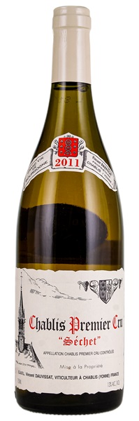 2011 Domaine Vincent Dauvissat Chablis Séchet, 750ml