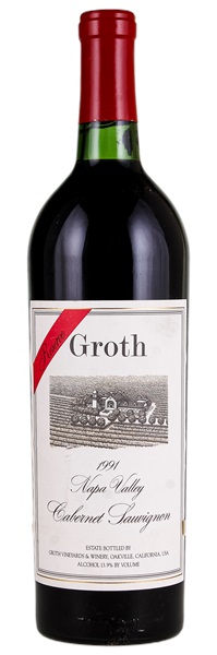 1991 Groth Reserve Cabernet Sauvignon