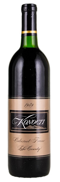 1989 Konocti Cabernet Franc, 750ml