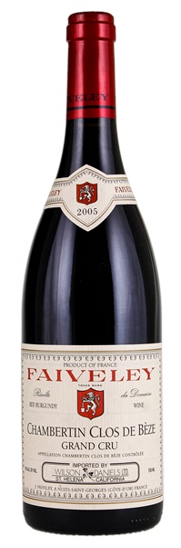 2005 Faiveley Chambertin Clos de Beze, 750ml
