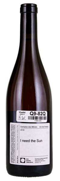 2018 Domaine des Miroirs (Kenjiro Kagami) I need the Sun