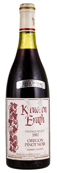1982 Knudsen Erath Vintage Select Pinot Noir, 750ml