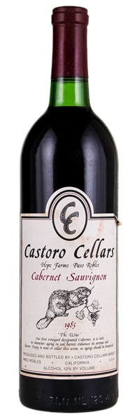 1985 Castoro Cellars The Wine Cabernet Sauvignon