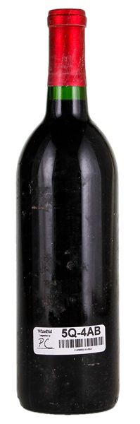1977 Clos du Val Reserve Cabernet Sauvignon