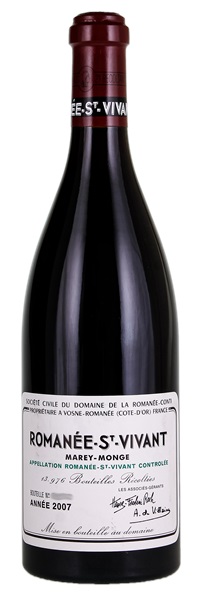 2007 Domaine de la Romanee-Conti Romanee-St. Vivant