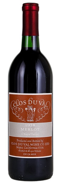 1978 Clos du Bois Napa Valley Merlot, 750ml