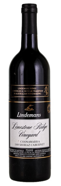 1989 Lindemans Limestone Ridge Vineyard Shiraz-Cabernet