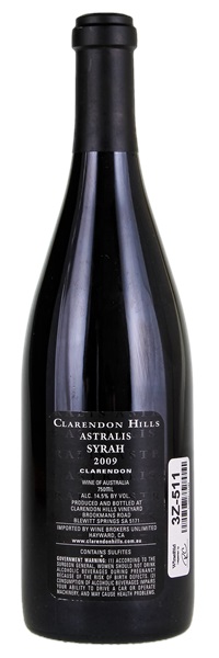 2009 Clarendon Hills Astralis Shiraz, 750ml