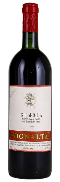 1988 Vignalta Colli Euganei Rosso Gemola