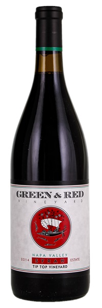 2014 Green & Red Tip Top Vineyard Syrah, 750ml