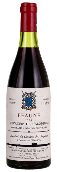 1969 Chancellerie des Chevaliers de L'Arquebuse Beaune