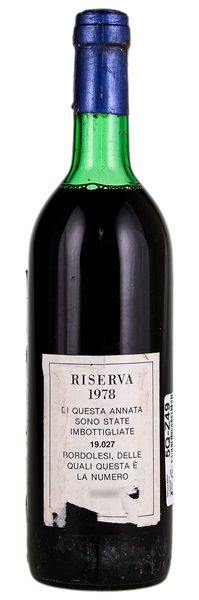 1978 Tenuta San Guido Sassicaia, 750ml