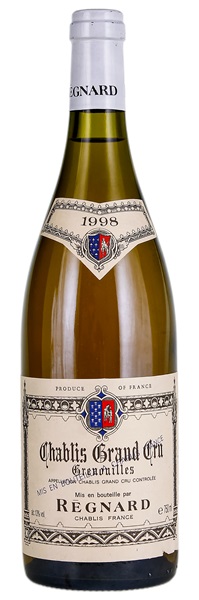 1998 Domaine Regnard Chablis Grenouilles, 750ml