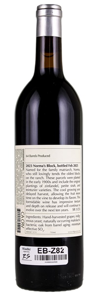 2023 Ridge Pagani Ranch Norma's Block ATP