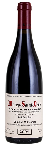 2004 Domaine Georges Roumier Morey-St. Denis Clos de la Bussiere