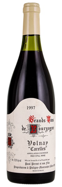 1997 Paul Pernot Volnay Carelles Rouge, 750ml
