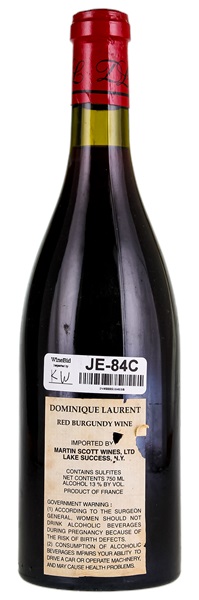 1996 Dominique Laurent Charmes-Chambertin, 750ml