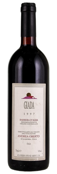 1997 Andrea Oberto Barbera d'Alba Giada, 750ml