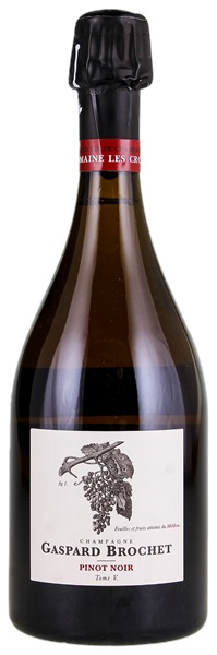 N.V. Gaspard Brochet Extra Brut Pinot Noir Tome V, 750ml