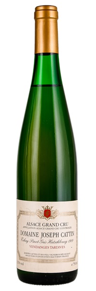 1989 Joseph Cattin Pinot Gris Vendanges Tardives, 750ml