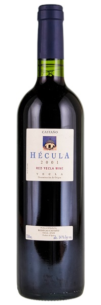 2001 Bodegas Castano Hecula, 750ml