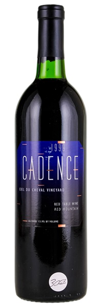 1999 Cadence Ciel du Cheval Vineyard Red