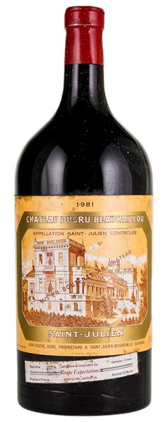 1981 Château Ducru-Beaucaillou, 3.0ltr