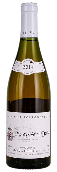 2014 Georges Lignier Morey St. Denis Blanc