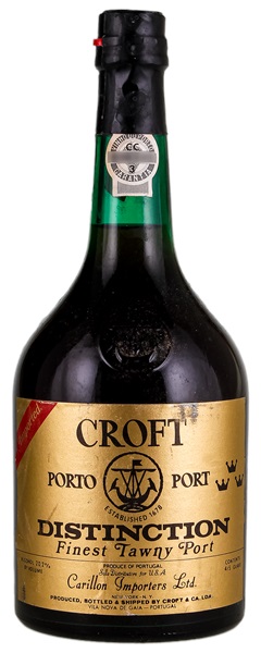N.V. Croft Distinction Finest Tawny Port, 750ml