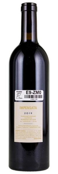 2019 Impensata Engelhard Vineyard Red, 750ml