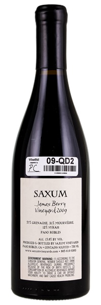 2009 Saxum James Berry Vineyard
