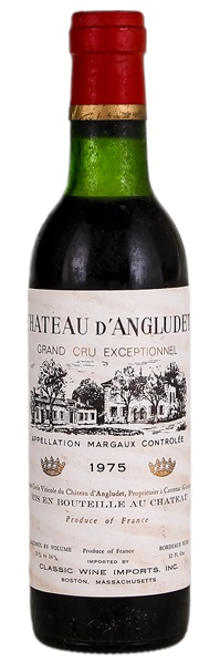 1975 Château Angludet, 375ml