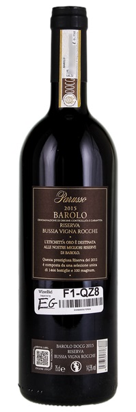 2015 Armando Parusso Barolo Bussia Rocche Riserva, 750ml