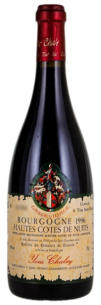 1996 Yves Chaley Hatues Cotes de Nuits Confrerie des Chevaliers du Tastevin Cuvee St. Denis, 750ml