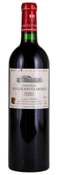 2003 Château Moulin-Haut-Laroque