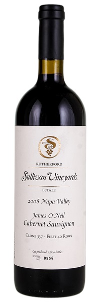2008 Sullivan James O'Neil Cabernet Sauvignon